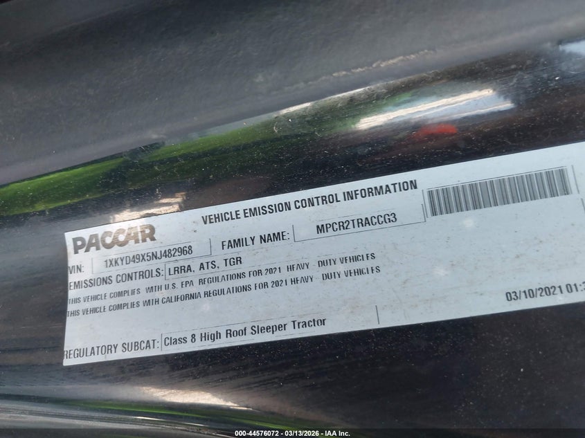 2022 KENWORTH T680 auction photo 8
