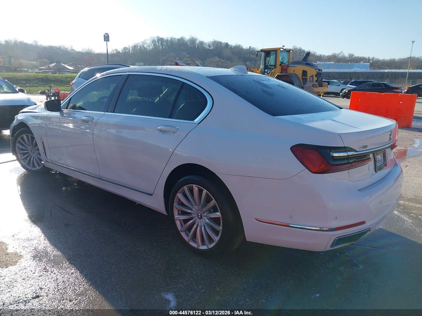Vin: wba7t4c0xnch44994, lot: 45073002, bmw 740 i xdrive 20223
