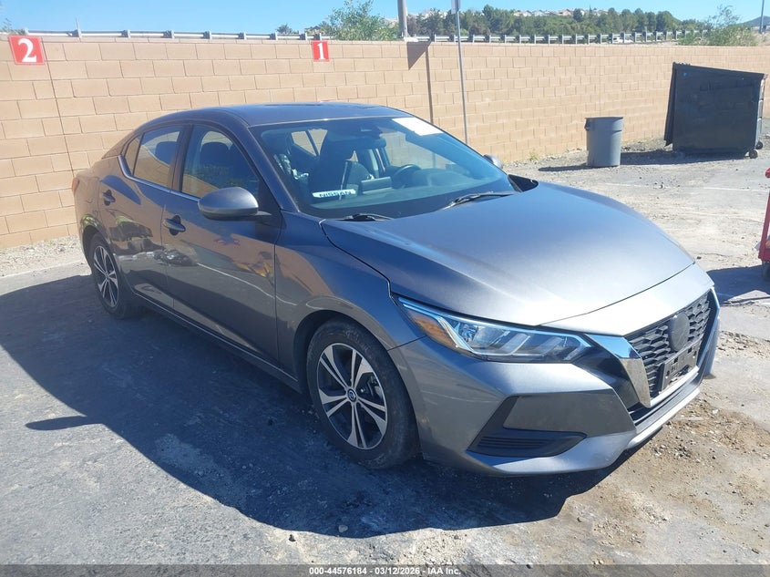 2022 Nissan Sentra Sv Xtronic Cvt