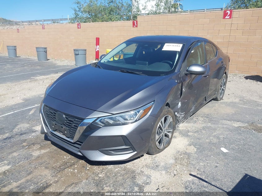2022 Nissan Sentra Sv Xtronic Cvt