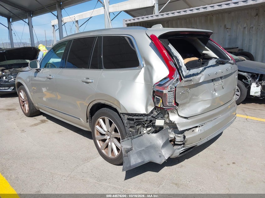 Vin: yv4a22pl5g1015220, lot: 45073080, volvo xc90 t6 inscription 20163