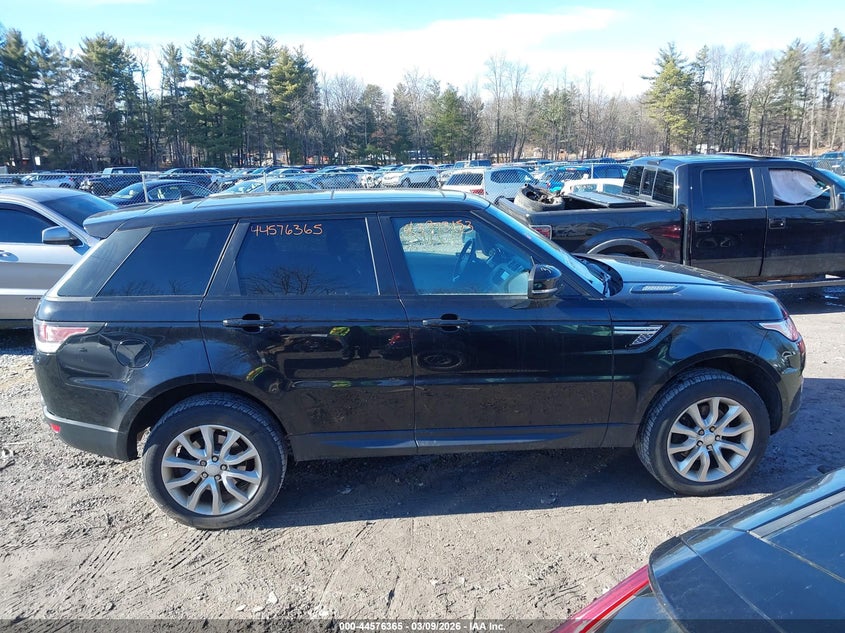 2016 Land Rover Range Rover Sport 3.0L V6 Supercharged Hse VIN: SALWR2PF2GA103407 Lot: 44576365