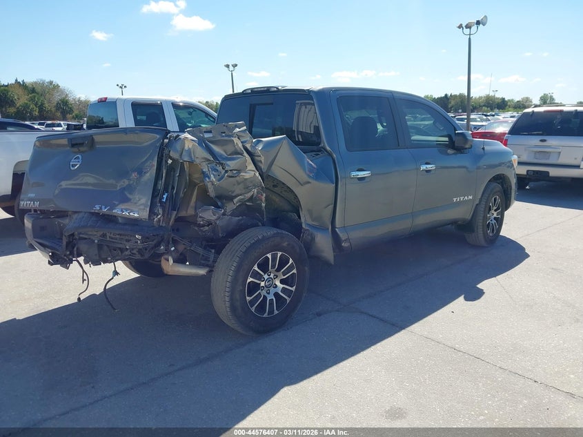 2021 Nissan Titan Sv 4X4