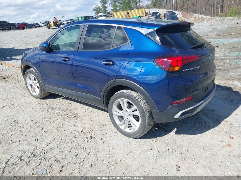 Vin: kl4mmbs22pb099431, lot: 45073442, buick encore gx preferred fwd 20233