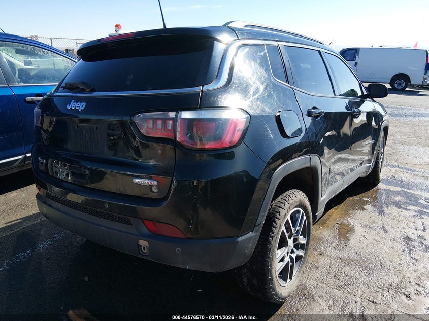 Vin: 3c4njdbb1ht693328, lot: 45073450, jeep new compass latitude 4x4 20174