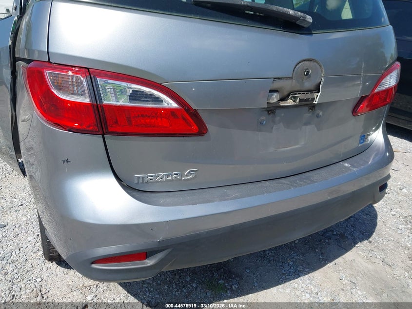 2012 Mazda 5 2.5 Touring silver Lot 111044576919 Vin JM1CW2CL3C0144000