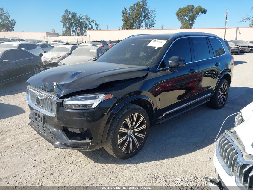 Vin: yv4062pk1r1182331, lot: 45074012, volvo xc90 b6 core bright theme 20242
