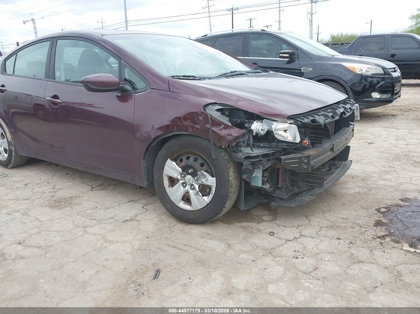 VIN 3KPFL4A74HE123789 2017 KIA FORTE LX