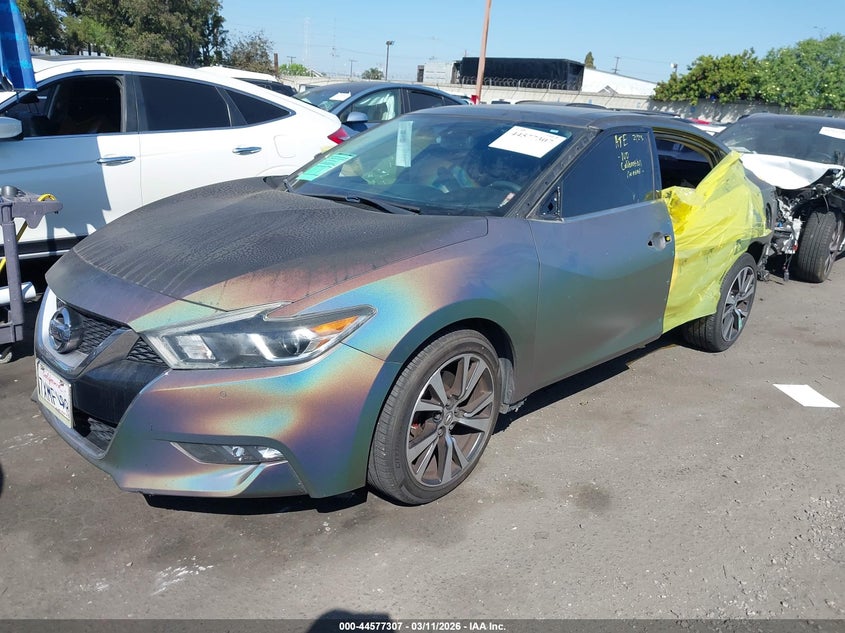 Vin: 1n4aa6ap3gc907159, lot: 45074187, nissan maxima 3.5 sl 20162