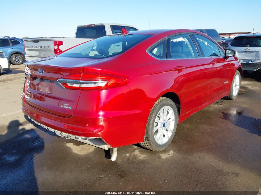 2019 Ford Fusion Hybrid Se