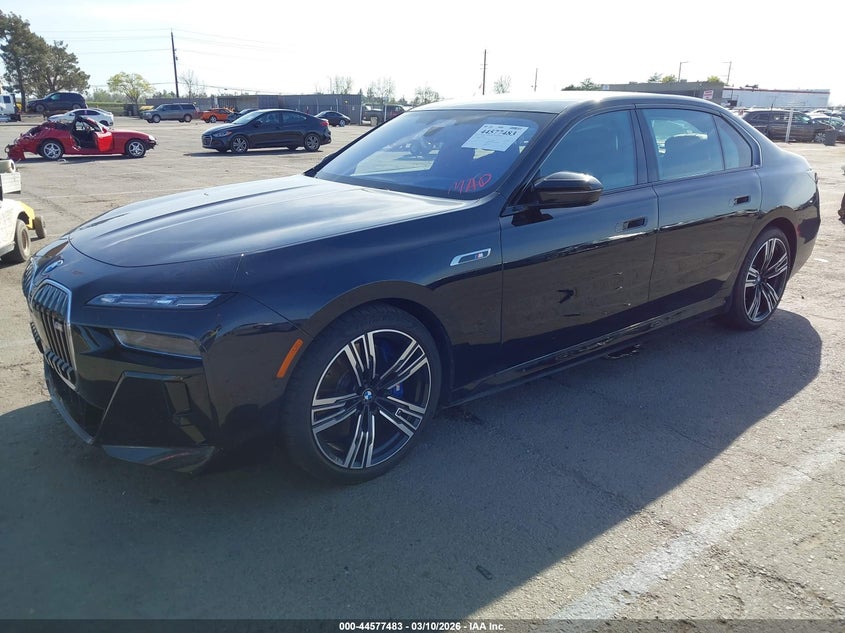 Vin: wby83eh00rcp70463, lot: 45074363, bmw i7 m70 20242