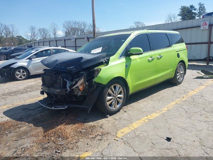 2015 Kia Sedona Sx Luxury