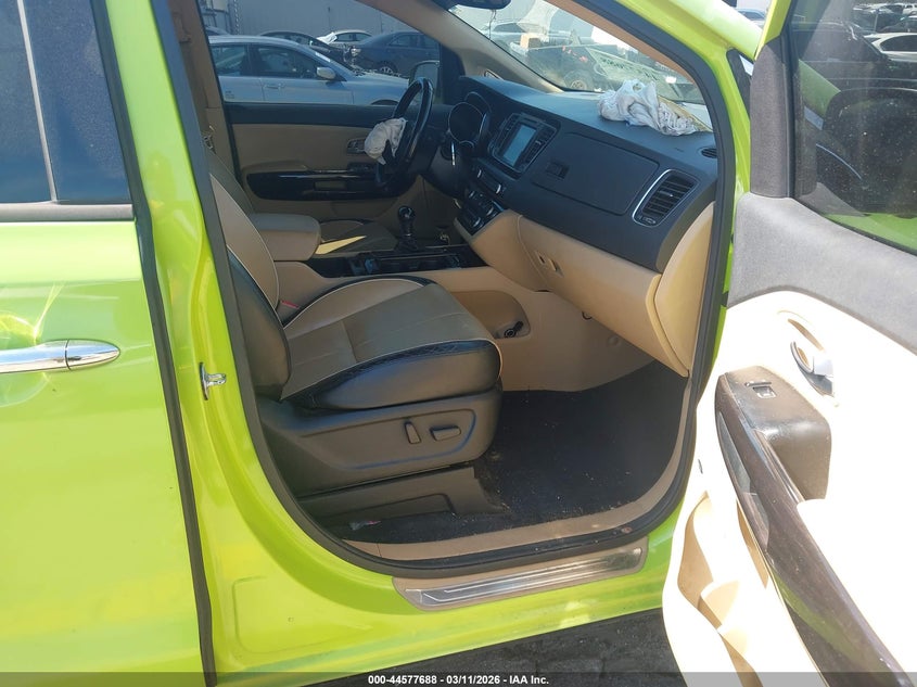 2015 Kia Sedona Sx Luxury