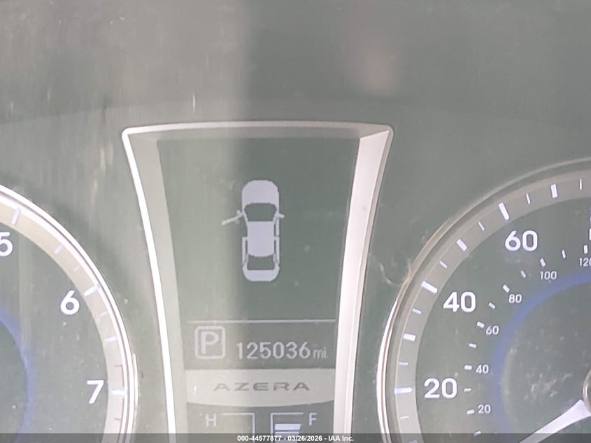 2012 Hyundai Azera VIN: KMHFG4JG9CA159084 Lot: 44577877