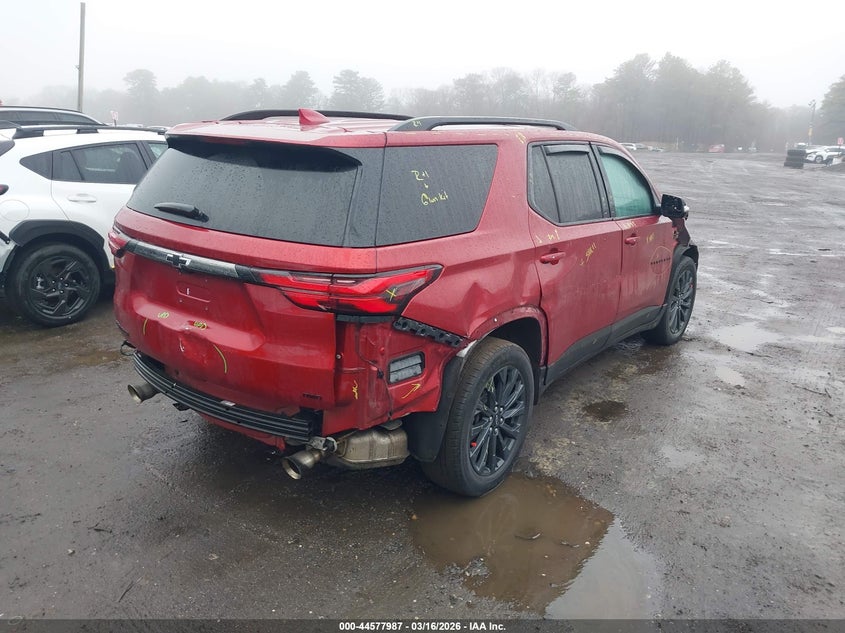 2022 Chevrolet Traverse Awd Rs