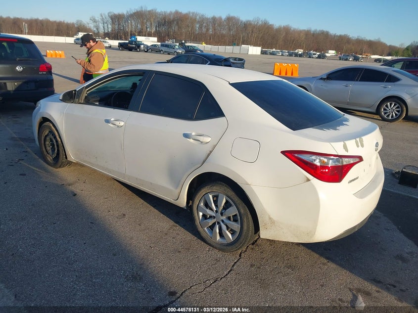 2016 Toyota Corolla Le