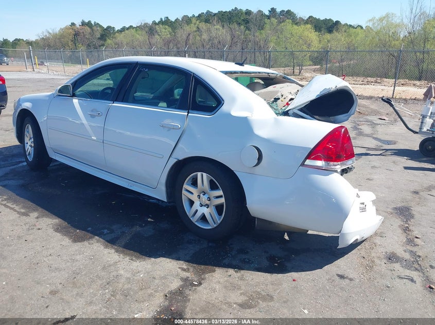 Vin: 2g1wb5e39e1137365, lot: 45075316, chevrolet impala limited lt 20143