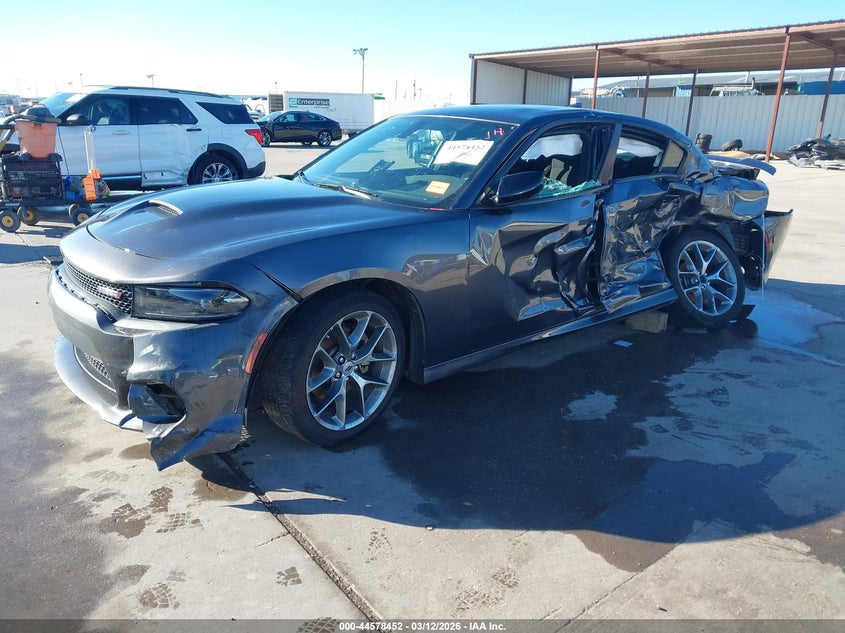 Vin: 2c3cdxhg3ph529223, lot: 45075331, dodge charger gt 20232