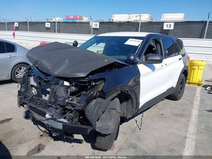 Vin: 1fm5k8ac5pgc18178, lot: 45075338, ford police interceptor utility 20232