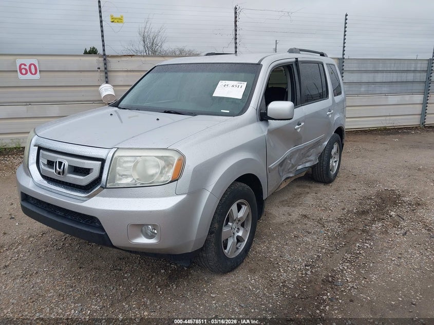 2011 Honda Pilot 3.5 Ex Grey Lot 111044578511 Vin 5FNYF3H40BB028248