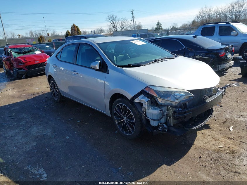 2016 Toyota Corolla S Plus