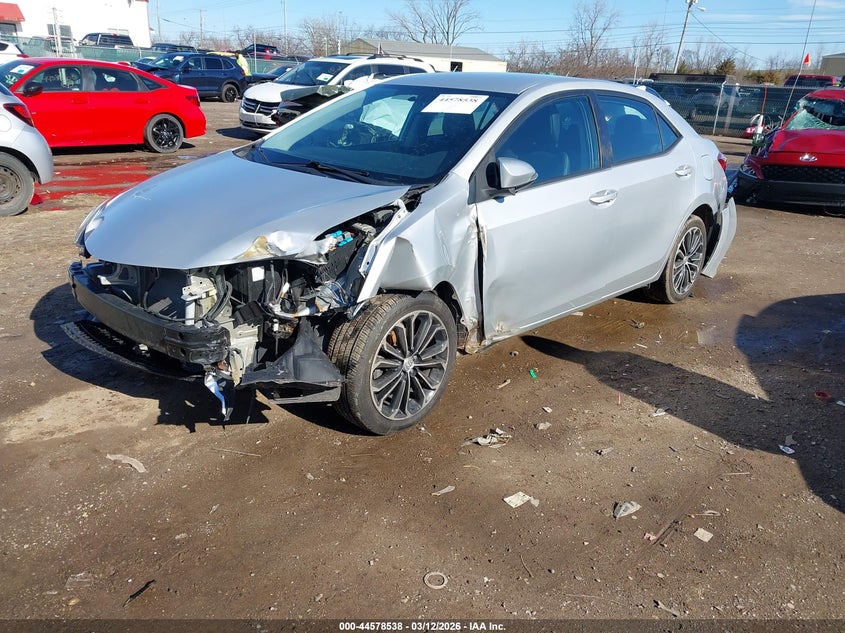 2016 Toyota Corolla S Plus
