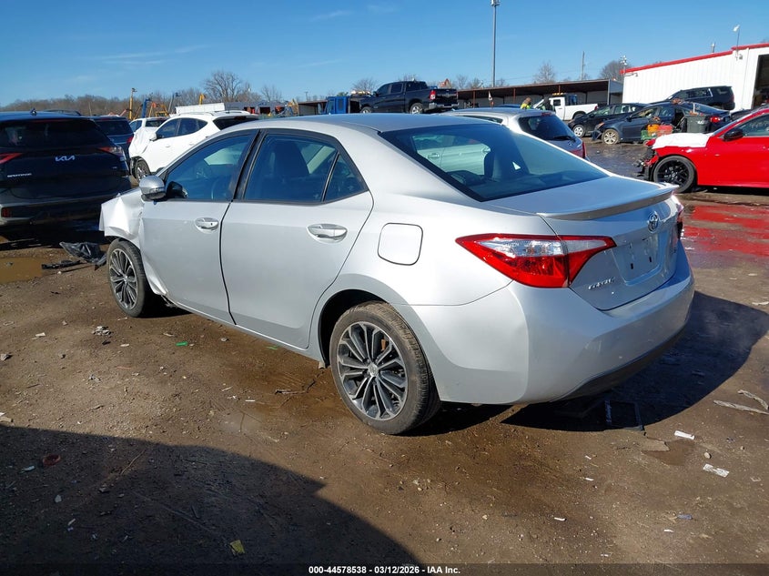 2016 Toyota Corolla S Plus