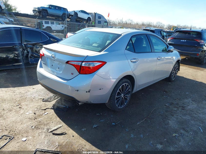 2016 Toyota Corolla S Plus