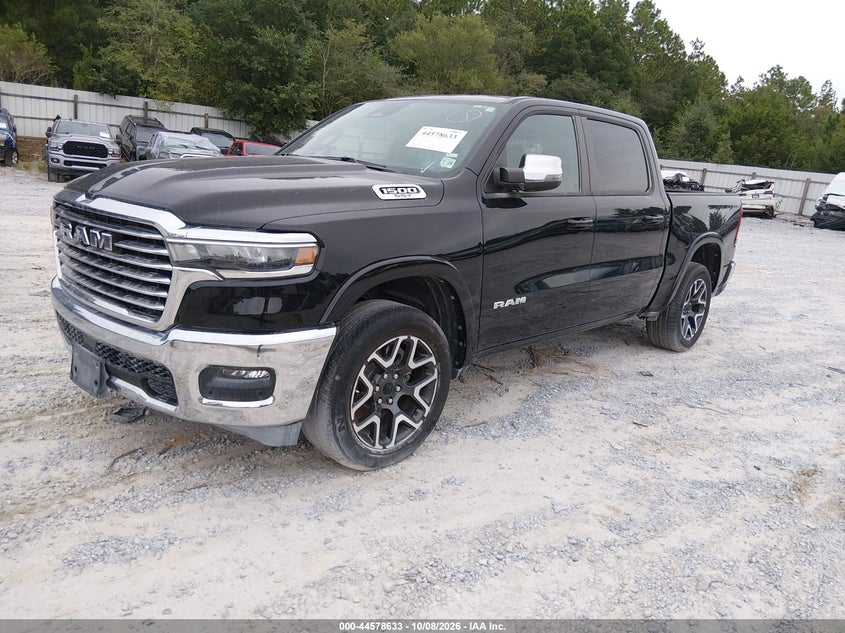 Vin: 1c6srfjp8sn574632, lot: 45075513, ram 1500 laramie  4x4 5'7 box 20252