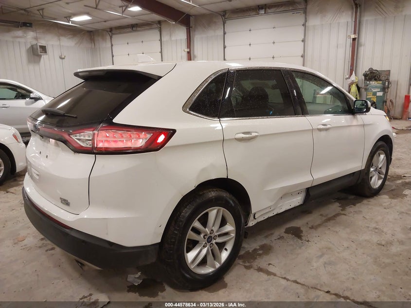 Vin: 2fmpk4j96gbc41305, lot: 45075514, ford edge sel 20164
