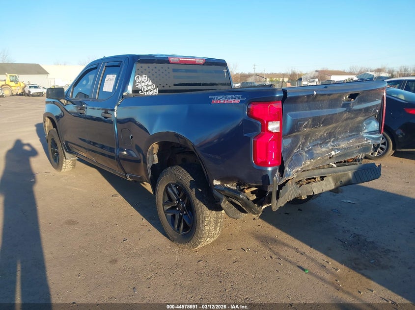 2020 Chevrolet Silverado 1500 4Wd Standard Bed Custom Trail Boss