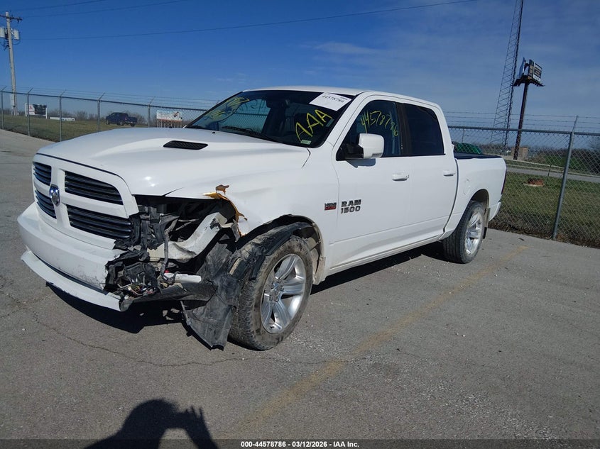 Vin: 1c6rr7mt3es461321, lot: 45075666, ram 1500 sport 20142