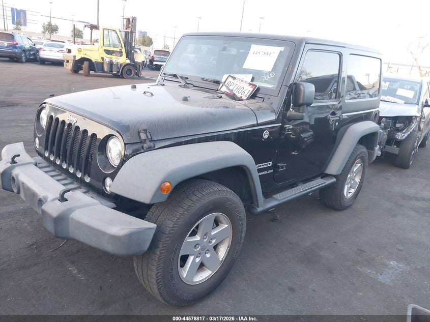 2017 Jeep Wrangler Sport 4X4