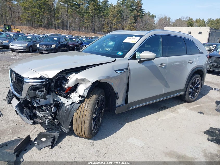 Vin: jm3kkehaxr1150628, lot: 45076214, mazda cx-90 phev premium plus 20242