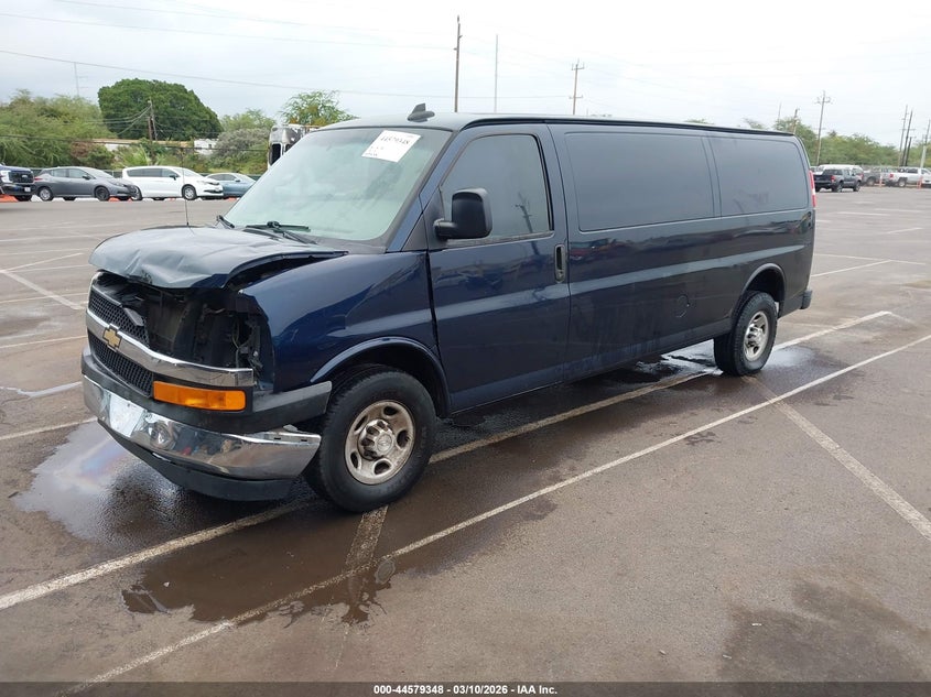 Vin: 1gcwgbfg6j1178657, lot: 45076228, chevrolet express 2500 work van 20182