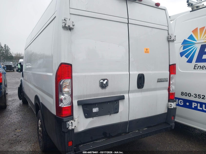 2024 Ram Promaster 3500 Cargo Van Slt+ High Roof 159 Wb Ext