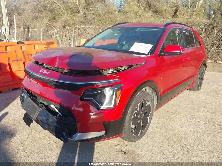 Vin: kndcr3l12r5108600, lot: 45076367, kia niro ev wind 20242