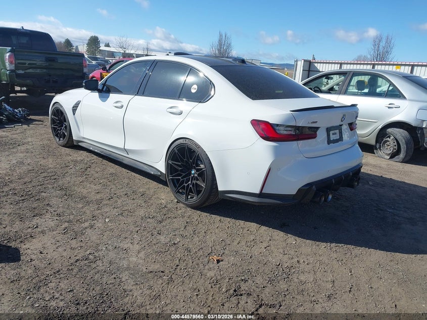 Vin: wbs43ay09rfs56658, lot: 45076440, bmw m3 competition xdrive 20243