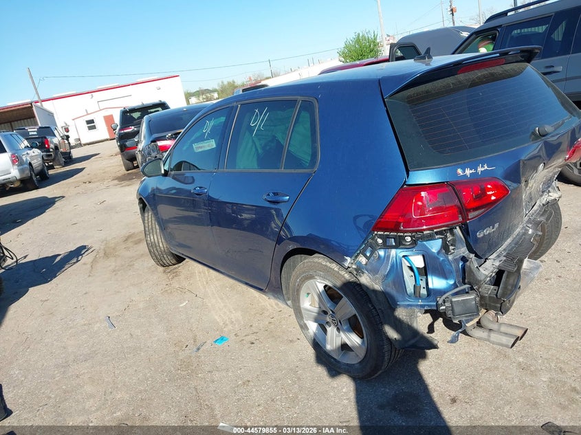 2017 Volkswagen Golf Tsi S 4-Door/Tsi Se 4-Door/Tsi Sel 4-Door/Tsi Wolfsburg Edition 4-Door