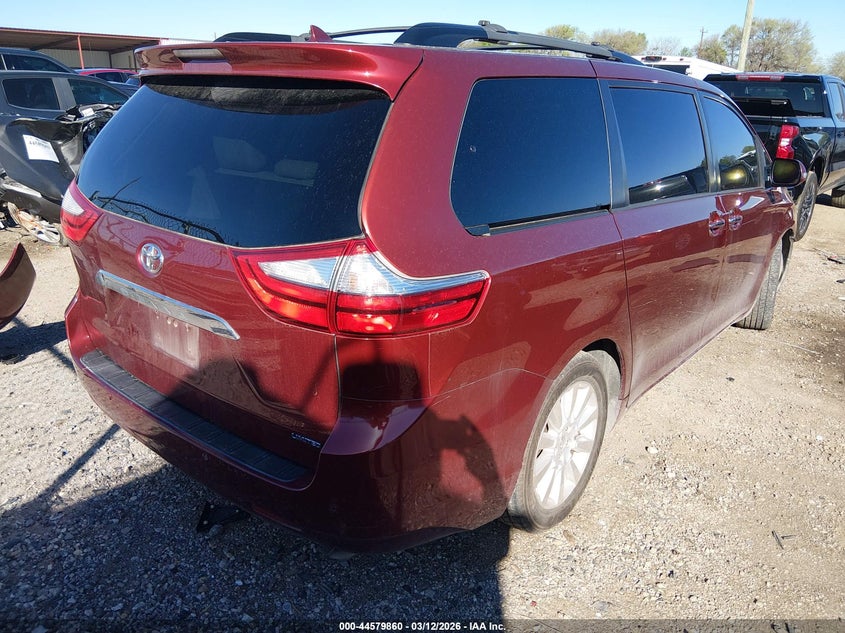 2016 Toyota Sienna Limited Premium 7 Passenger