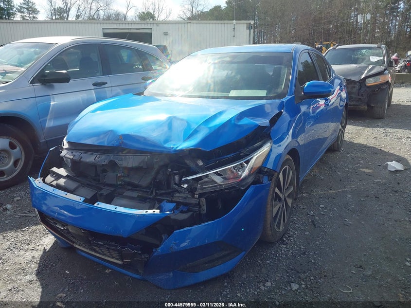 2022 Nissan Sentra Sv Xtronic Cvt