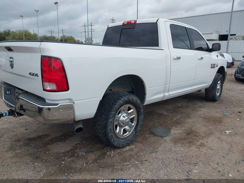 Vin: 3c6ur5dl2hg705860, lot: 45077006, ram 2500 slt  4x4 6'4 box 20174