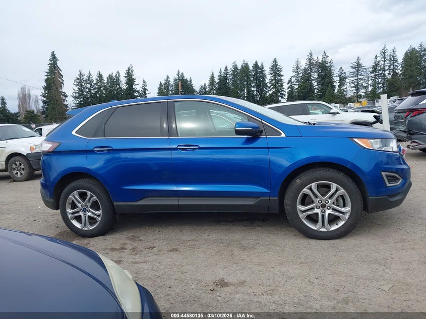 2018 Ford Edge Titanium VIN: 2FMPK4K9XJBB41956 Lot: 44580135
