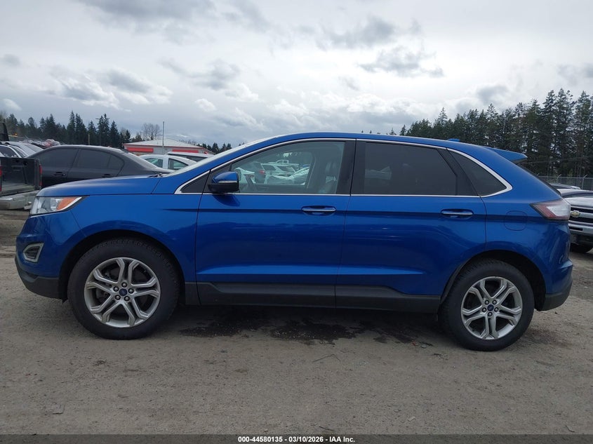 2018 Ford Edge Titanium VIN: 2FMPK4K9XJBB41956 Lot: 44580135