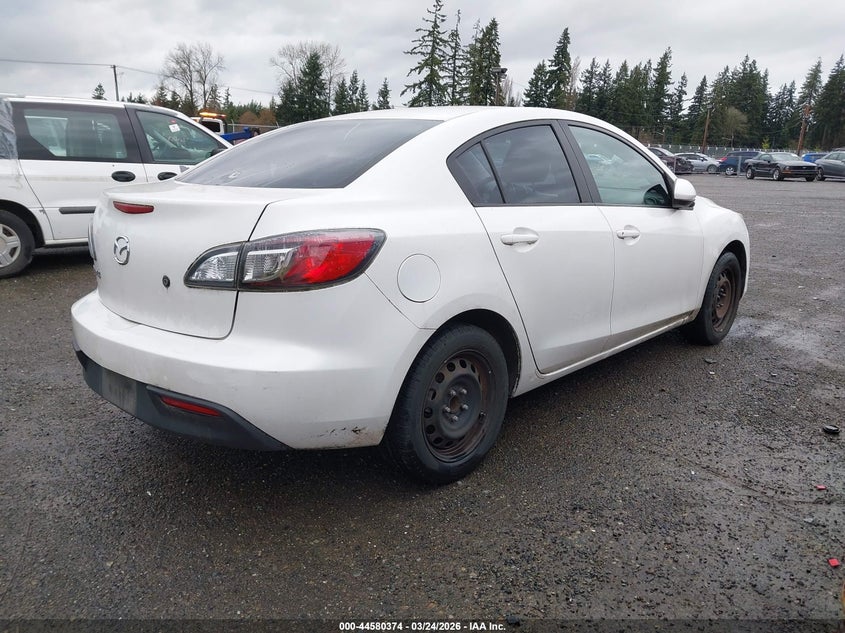 Vin: jm1bl1ugxb1408614, lot: 45077256, mazda mazda3 i sport 20114