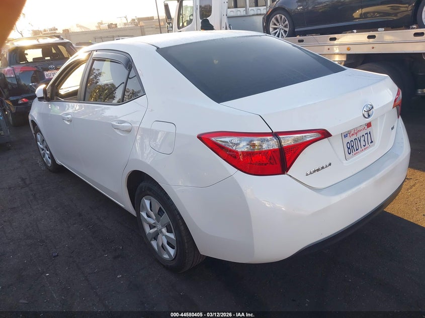 2016 Toyota Corolla Le