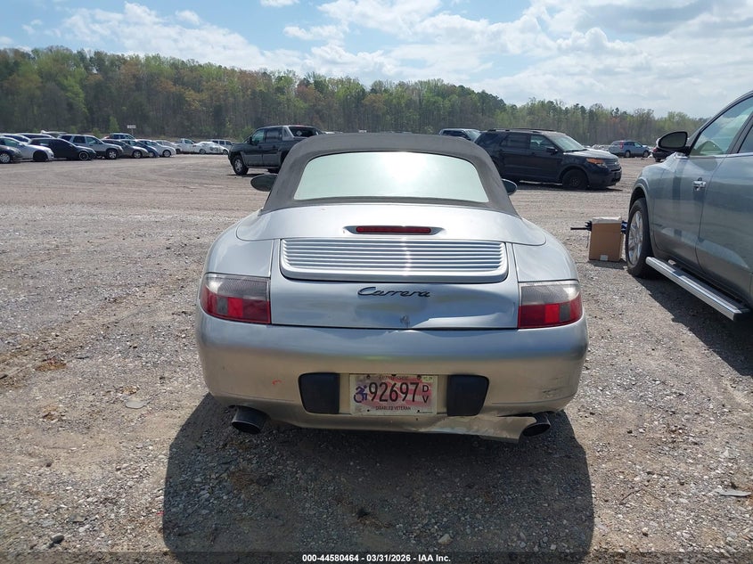 2001 Porsche 911 Carrera/Carrera 4 VIN: WP0CA29981S652071 Lot: 44580464