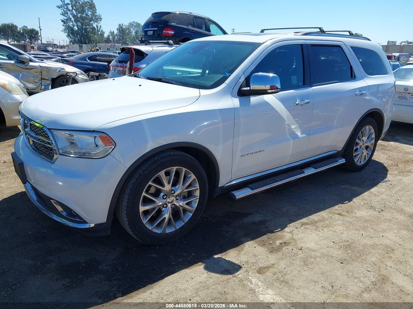 Vin: 1c4rdheg4fc766112, lot: 45077498, dodge durango citadel 20152