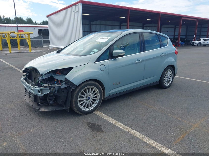 Vin: 1fadp5cu6dl507536, lot: 45077502, ford c-max energi sel 20132