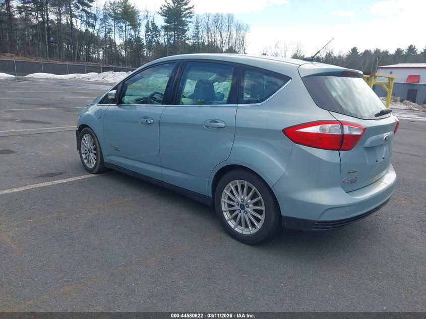 Vin: 1fadp5cu6dl507536, lot: 45077502, ford c-max energi sel 20133